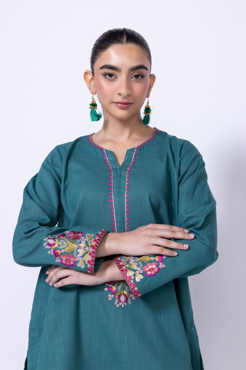 Embroidered | Crosshatch | Kurta | USD 7.50