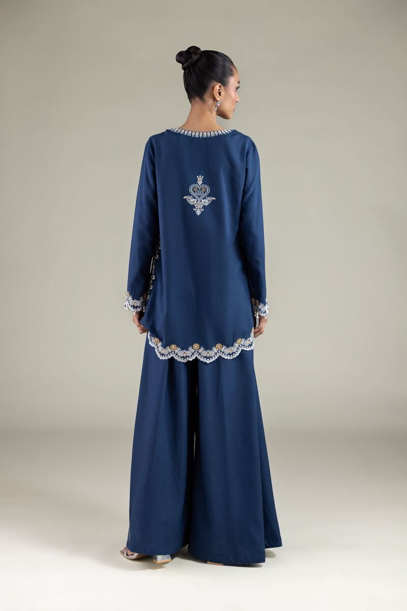 Embroidered | Raw Silk | Kurta | USD 55.00