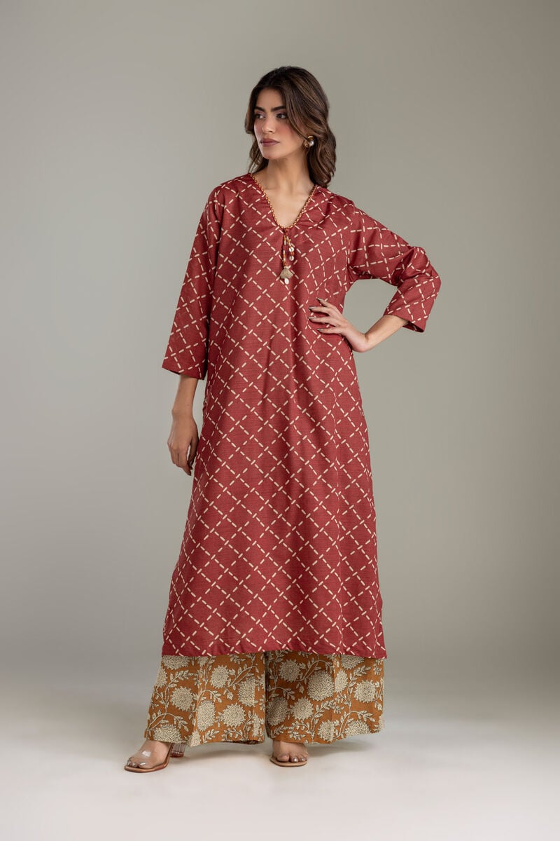 Printed | Light Khaddar | Pants | USD 30.00