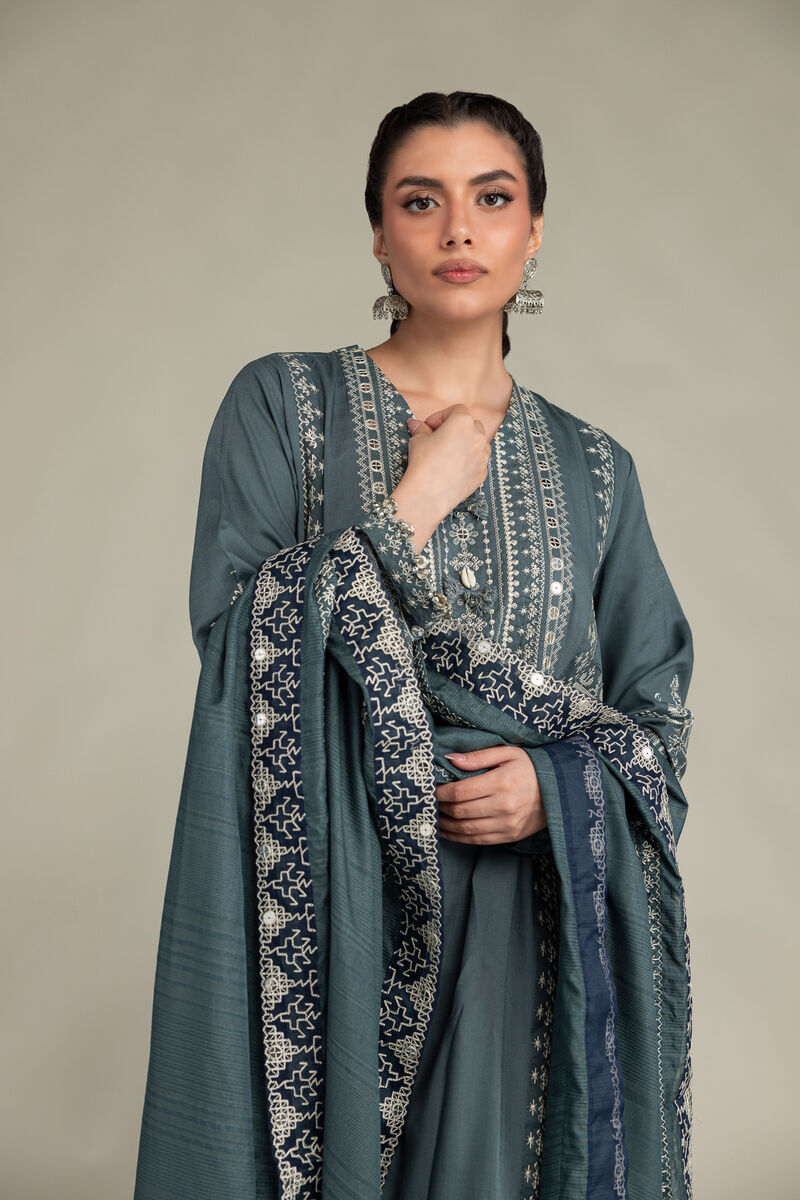 Embroidered | Polyester Silk | Polyster Silk Dupatta | USD 40.00