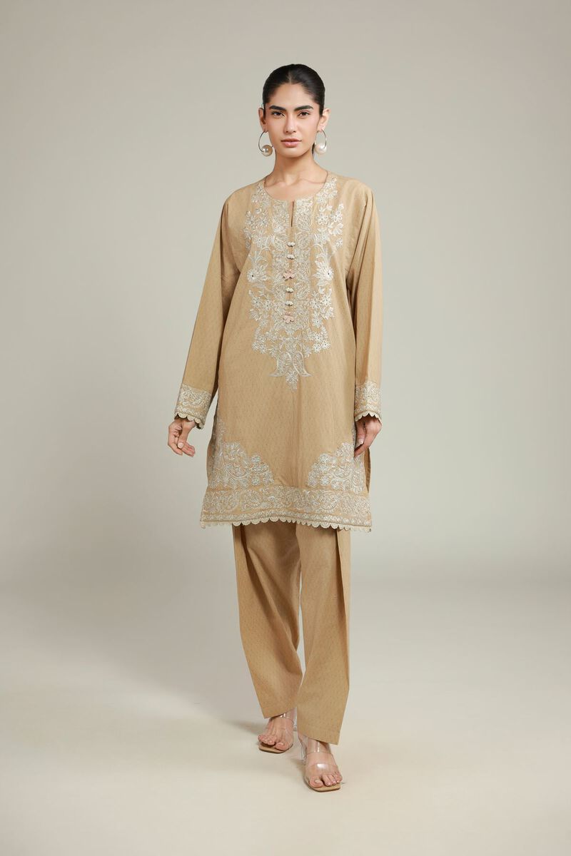 Embroidered | Cotton Dobby | Tailored Dobby Set | USD 60.00