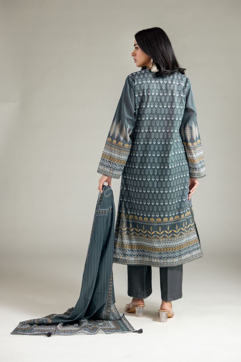 Printed | Lawn | Tailored 3 Piece | USD 60.00