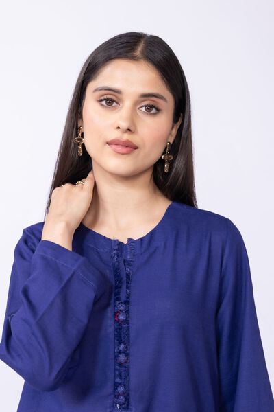 Dyed | Khaddar | Kurta | USD 7.20