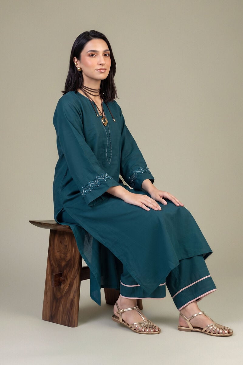 Embroidered | Light Khaddar | Khaddar 2-Piece Tailored | null