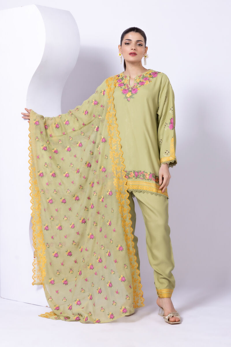 Embroidered | Viscose Oak Silk | Shalwar | USD 7.50