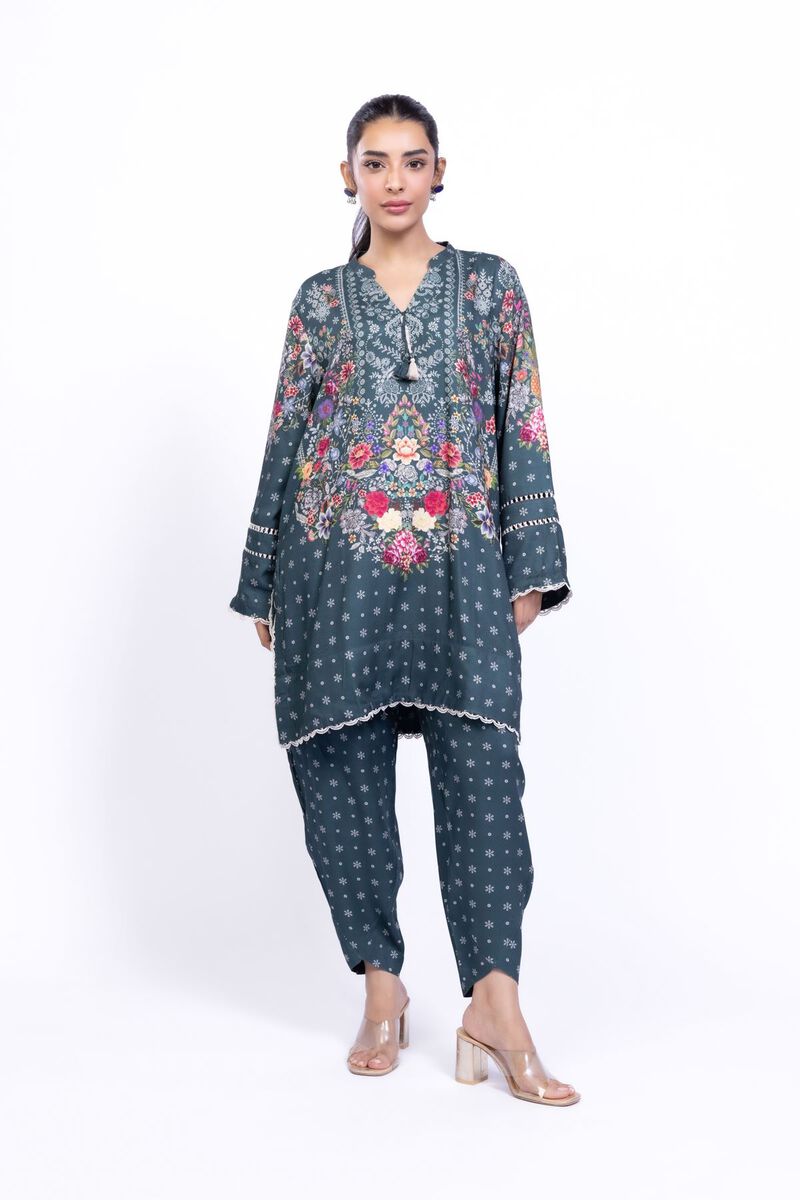 Printed | Satin | Kurta | USD 15.00