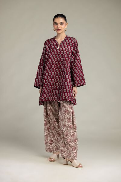 Printed | Cambric | Paisley Cambric Shalwar | USD 35.00