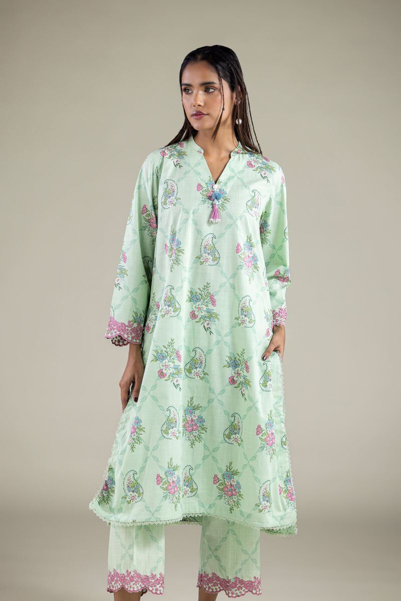 Embroidered | Textured Cotton | Kurta | USD 35.00