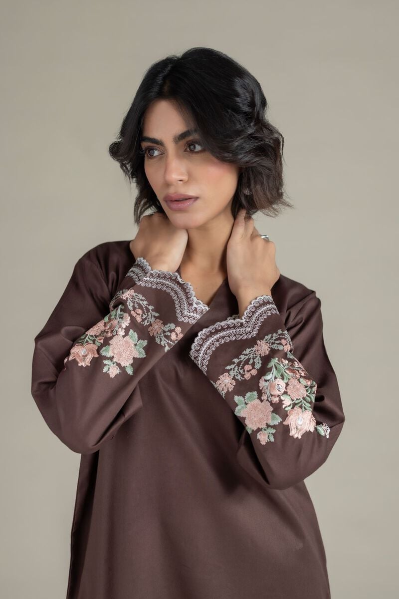 Embroidered | Textured Cotton | Kurta | USD 35.00