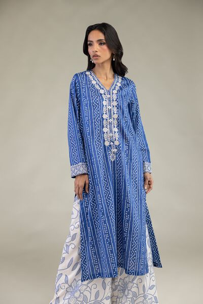 Embroidered | Cambric | 2-Piece Tailored Set | USD 55.00