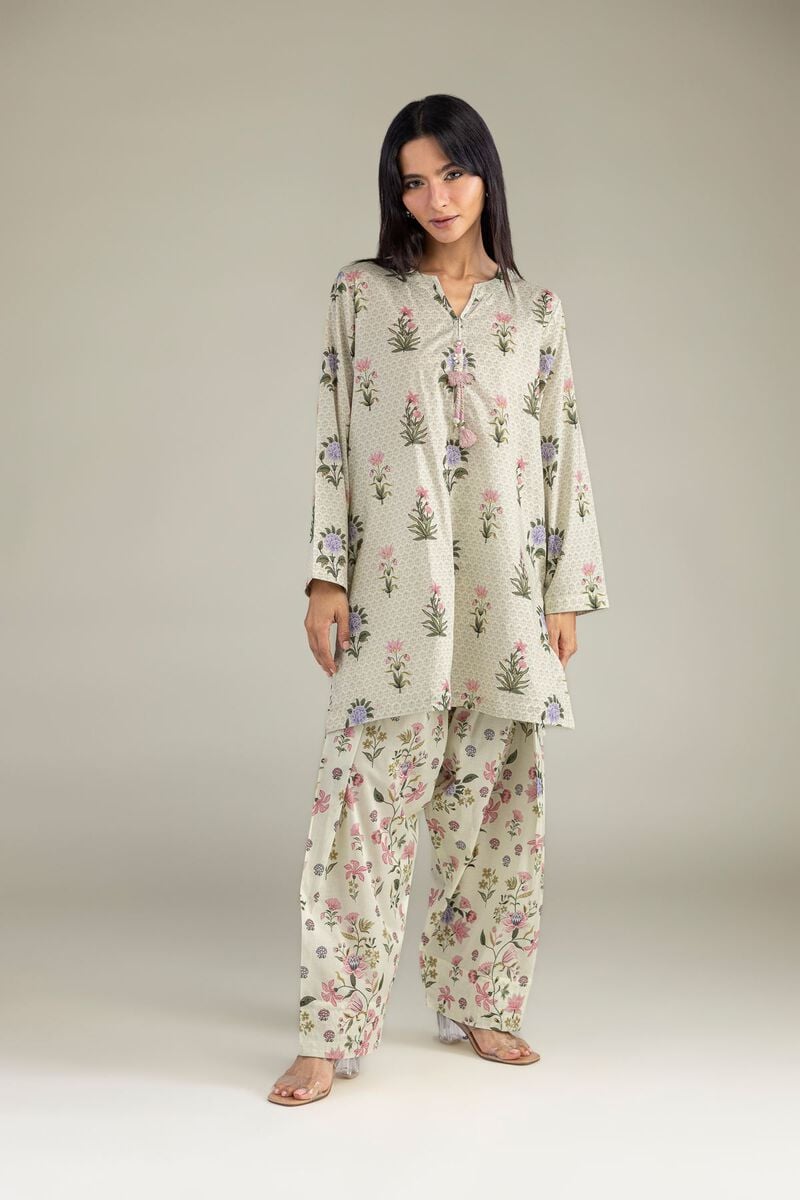 Printed | Cambric | Floral Cambric Kurta | USD 35.00