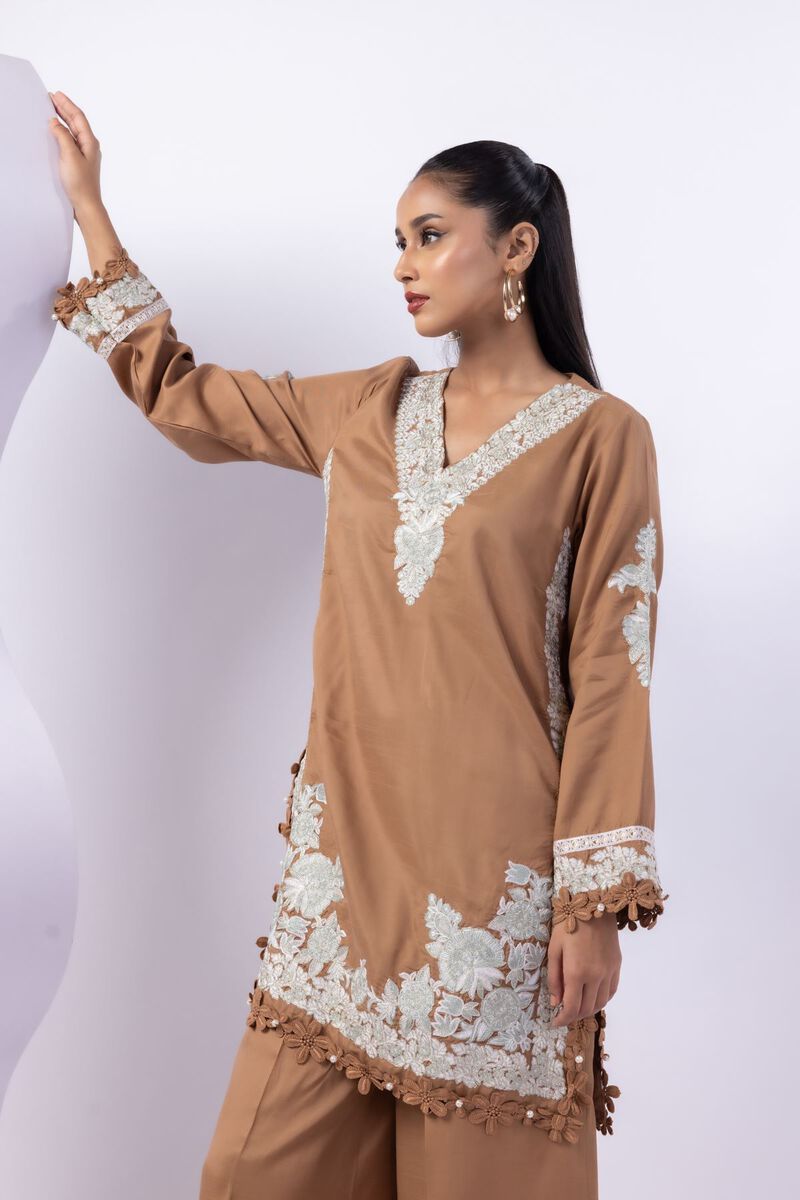 Embroidered | Thai Silk | Kurta | USD 75.00