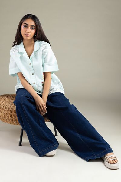 Embroidered | Mesuri | Shirt | USD 17.50