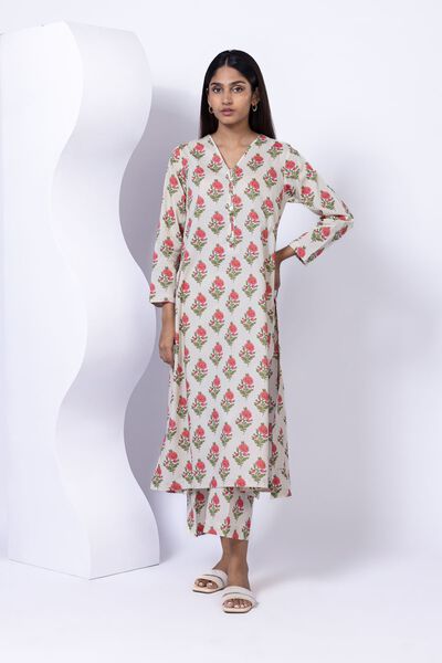 Printed | Cambric | Kurta | USD 6.00