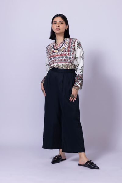 Dyed | Ripple Crinkle | Trousers | USD 6.00