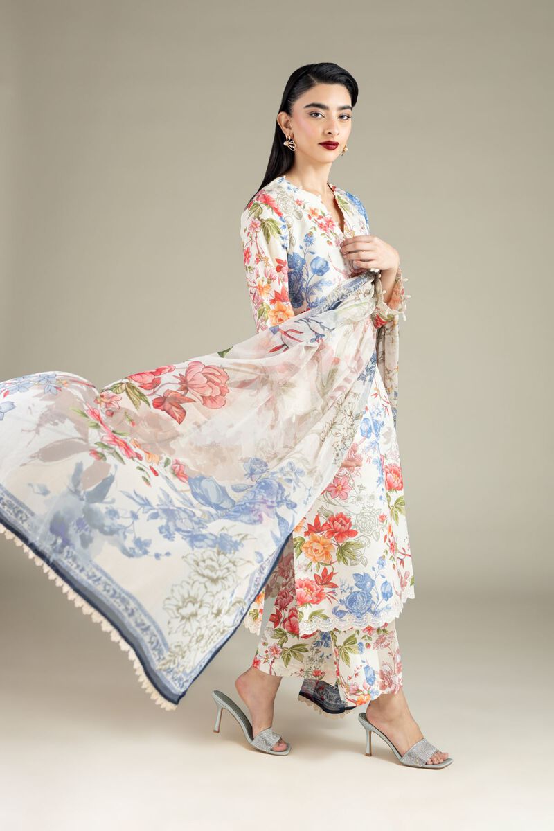 Printed | Chiffon | Dupatta | USD 18.00