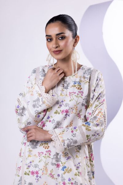 Embroidered | Russian Raw Silk | Kurta | USD 60.00