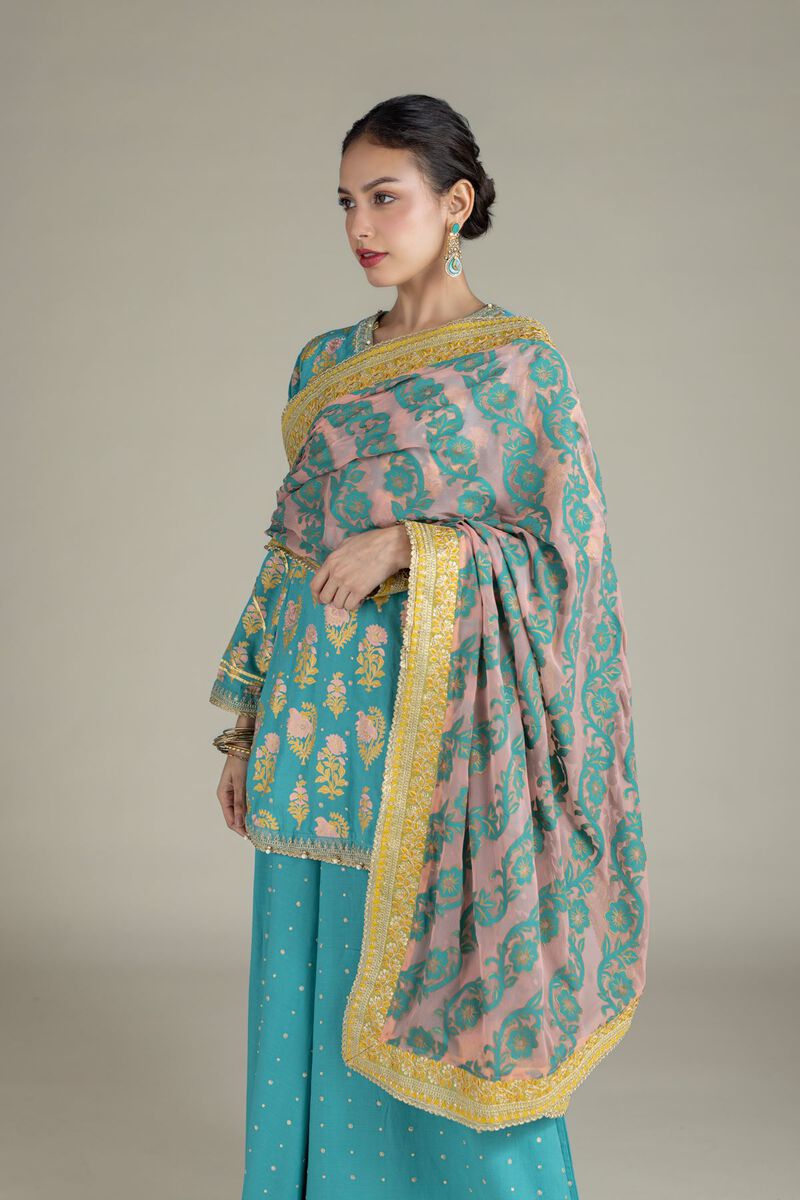 Embroidered | Chiffon | Dupatta | USD 38.00