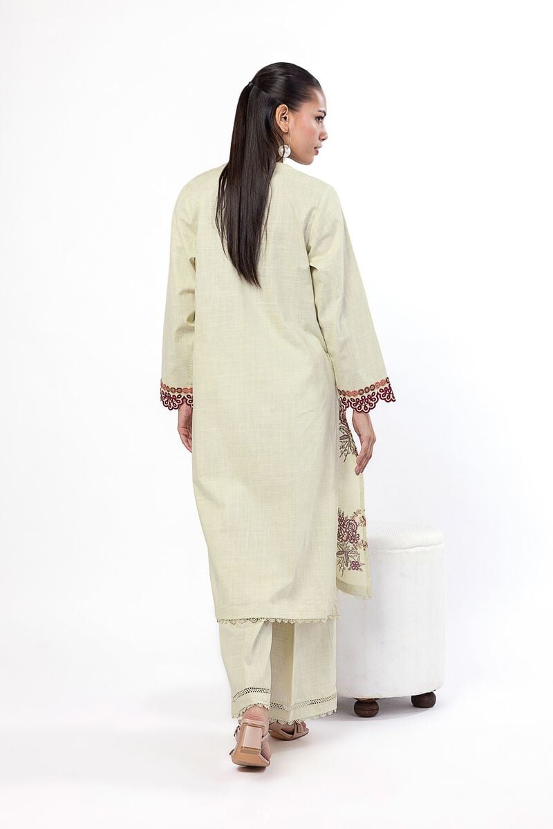 Embroidered | Crosshatch | Tailored 2 Piece | Top and Bottom | USD 45.00