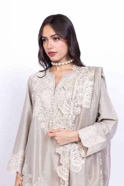 Embroidered | Cotton Net | Dupatta | USD 32.00