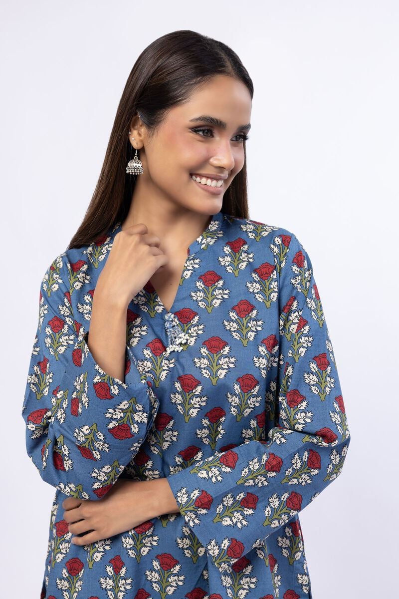 Printed | Crosshatch Poplin | Kurta | USD 12.50