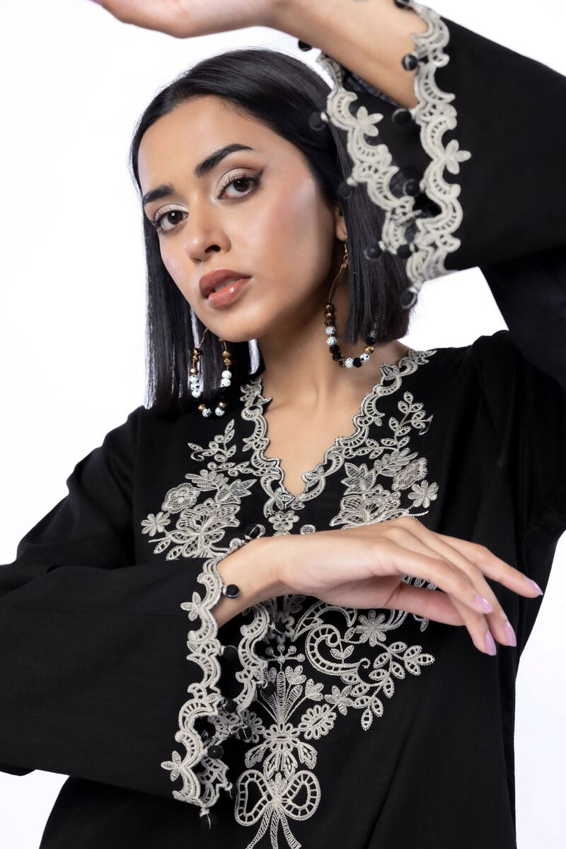 Embroidered | Heavy Textured Cotton | Tailored 2 Piece | Top and Bottom | USD 45.00