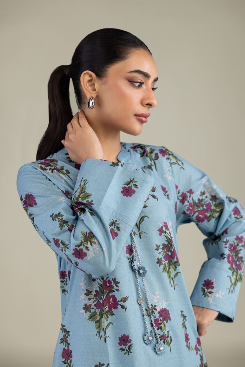 Printed | Cotton Dobby | Floral Cotton Kurta | USD 30.00