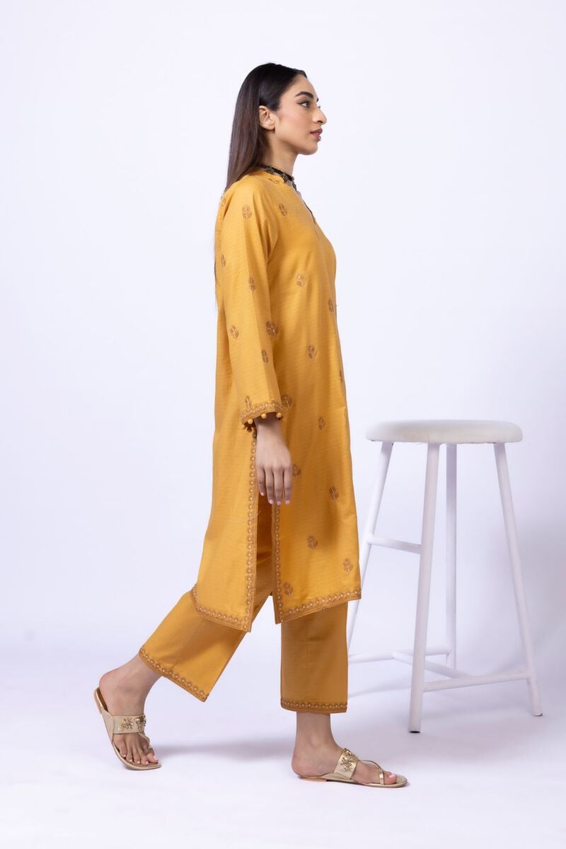 Embroidered | Cotton Dobby | Pants | USD 6.00