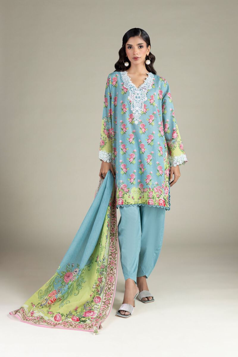 Embroidered | Cambric | Tailored 3 Piece | USD 70.00