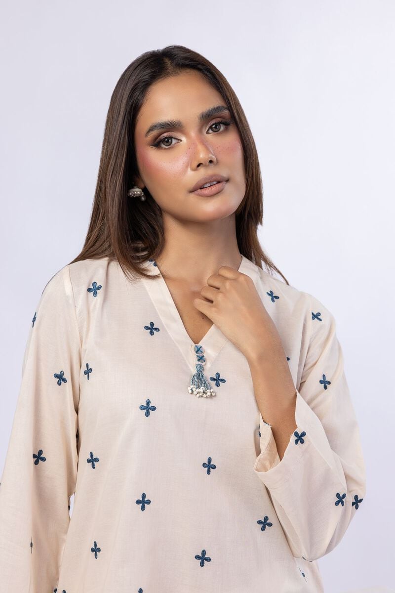 Embroidered | Cambric | Kurta | USD 12.50