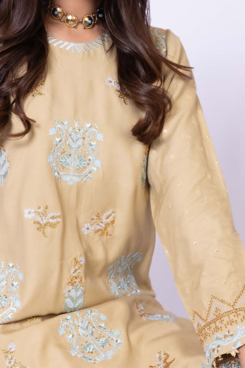 Embroidered | Viscose Oak Silk | Kurta | USD 60.00