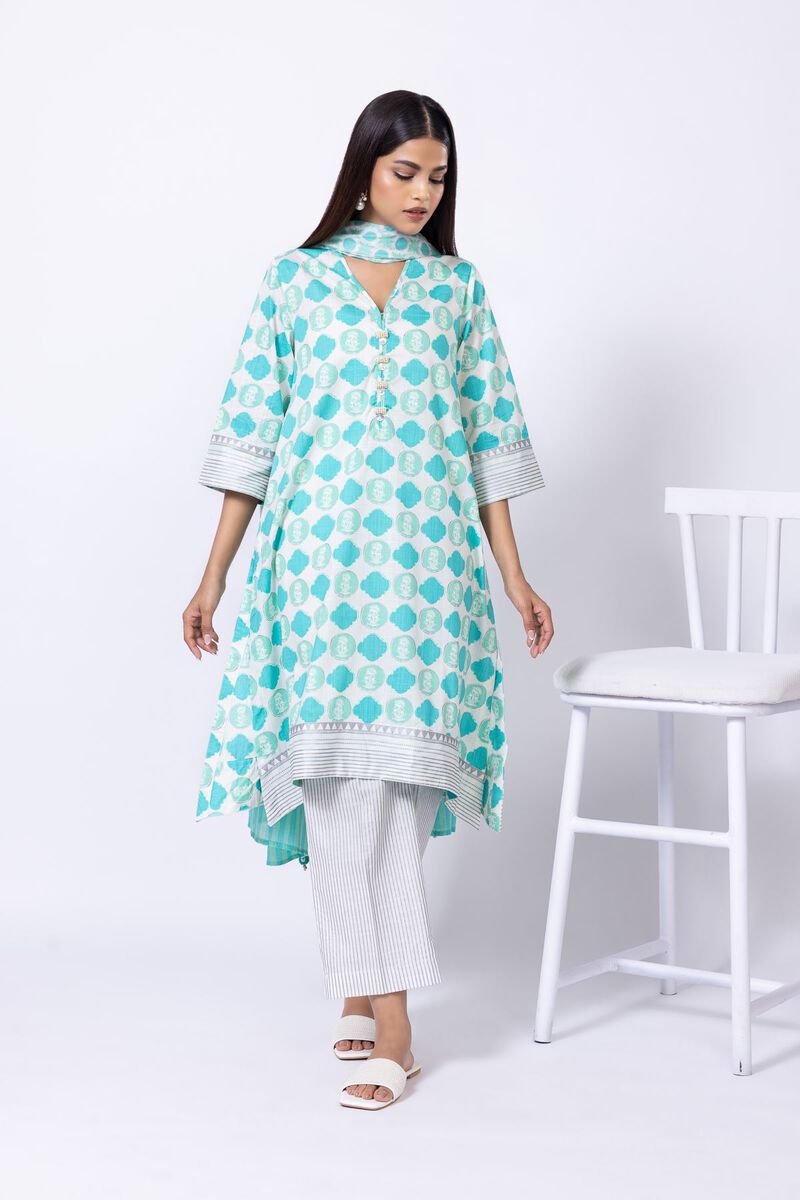 Printed | Crosshatch Poplin | Kurta | null