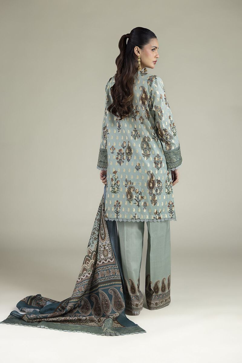 Printed | Jacquard | Tailored 3 Piece | USD 65.00