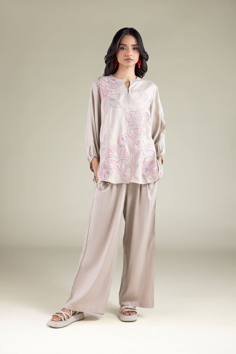 Embroidered | Viscose | Trousers | USD 25.00