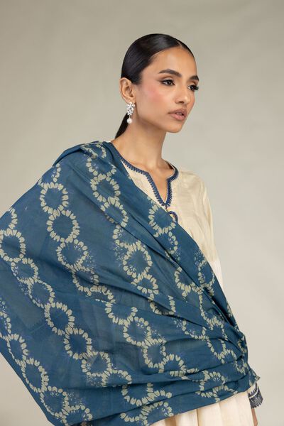 Textured Lawn | Embroidered | Textured Lawn Dupatta | USD 30.00