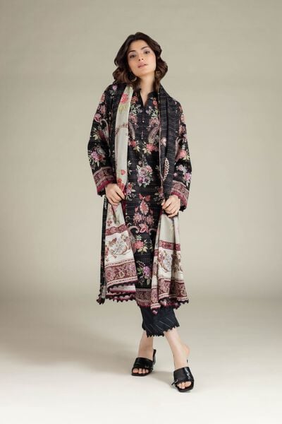 Printed | Mesuri Dobby | Tailored 3 Piece | USD 65.00