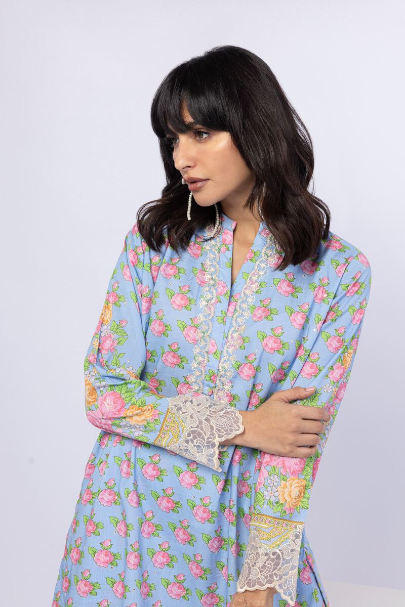 Embroidered | Crosshatch Raw Silk | Kurta | USD 40.00