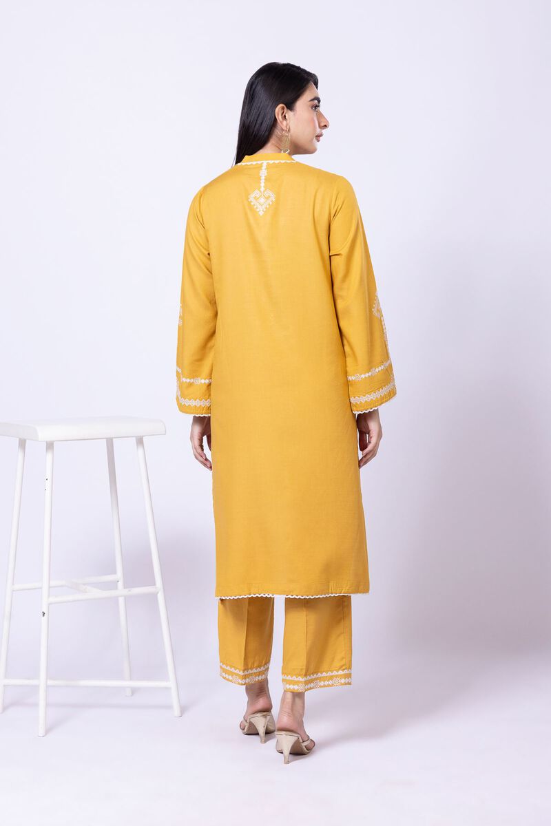 Embroidered | Dull Raw Silk | Kurta | USD 30.00