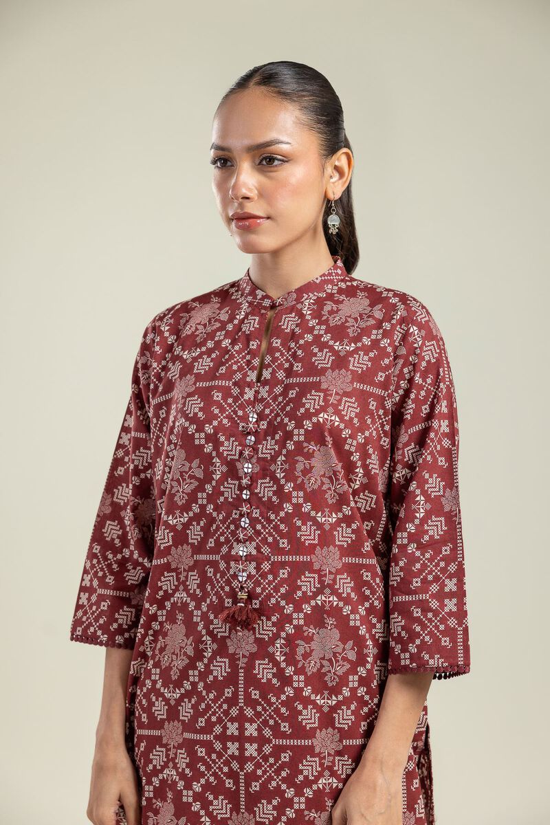 Printed | Cambric | Short Cambric Kurta | USD 30.00