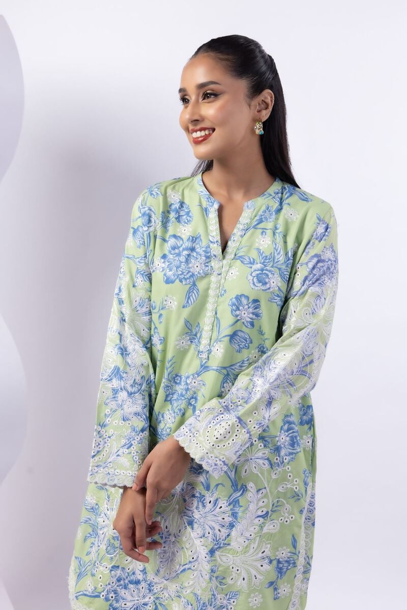 Embroidered | Crosshatch Raw Silk | Kurta | USD 75.00