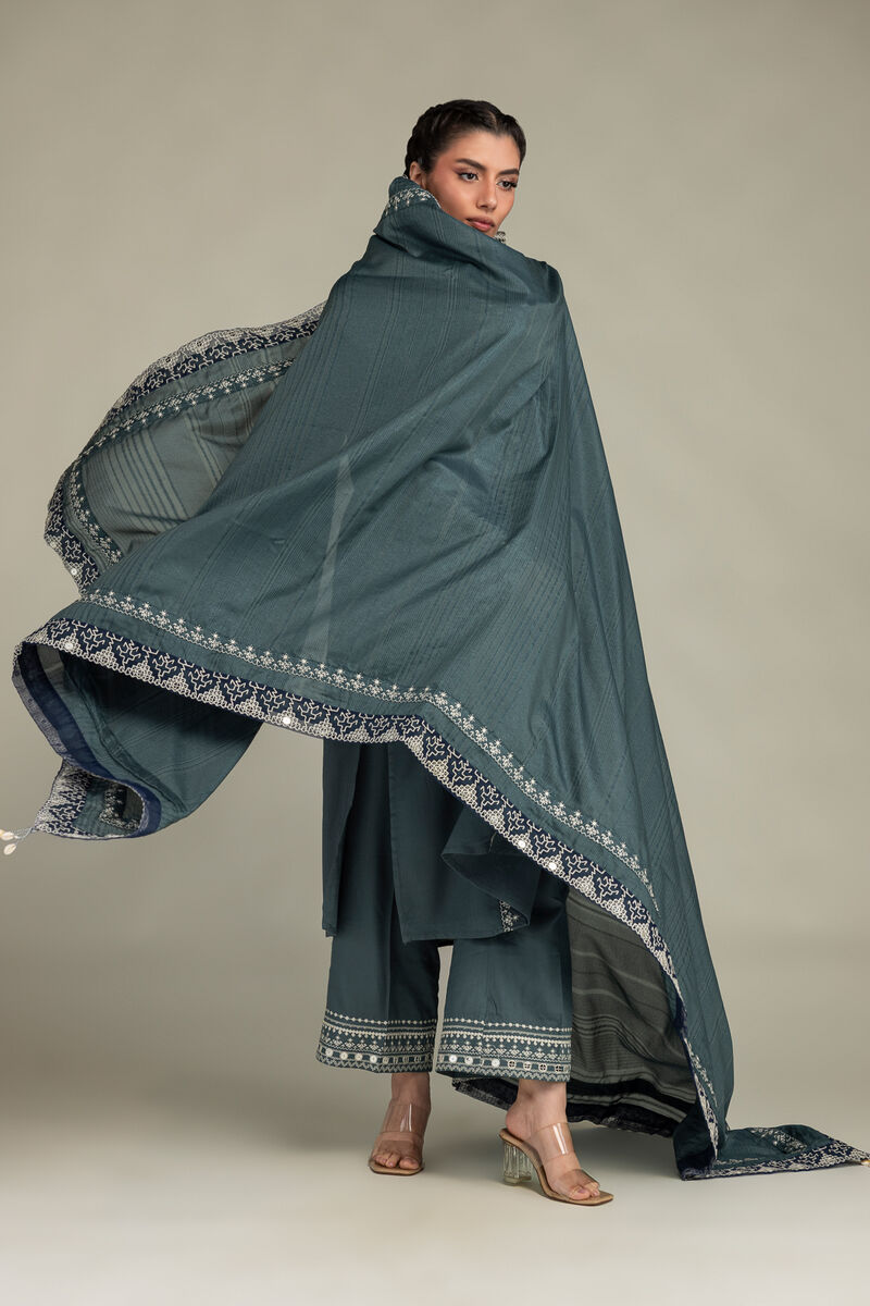 Embroidered | Polyester Silk | Polyster Silk Dupatta | USD 40.00
