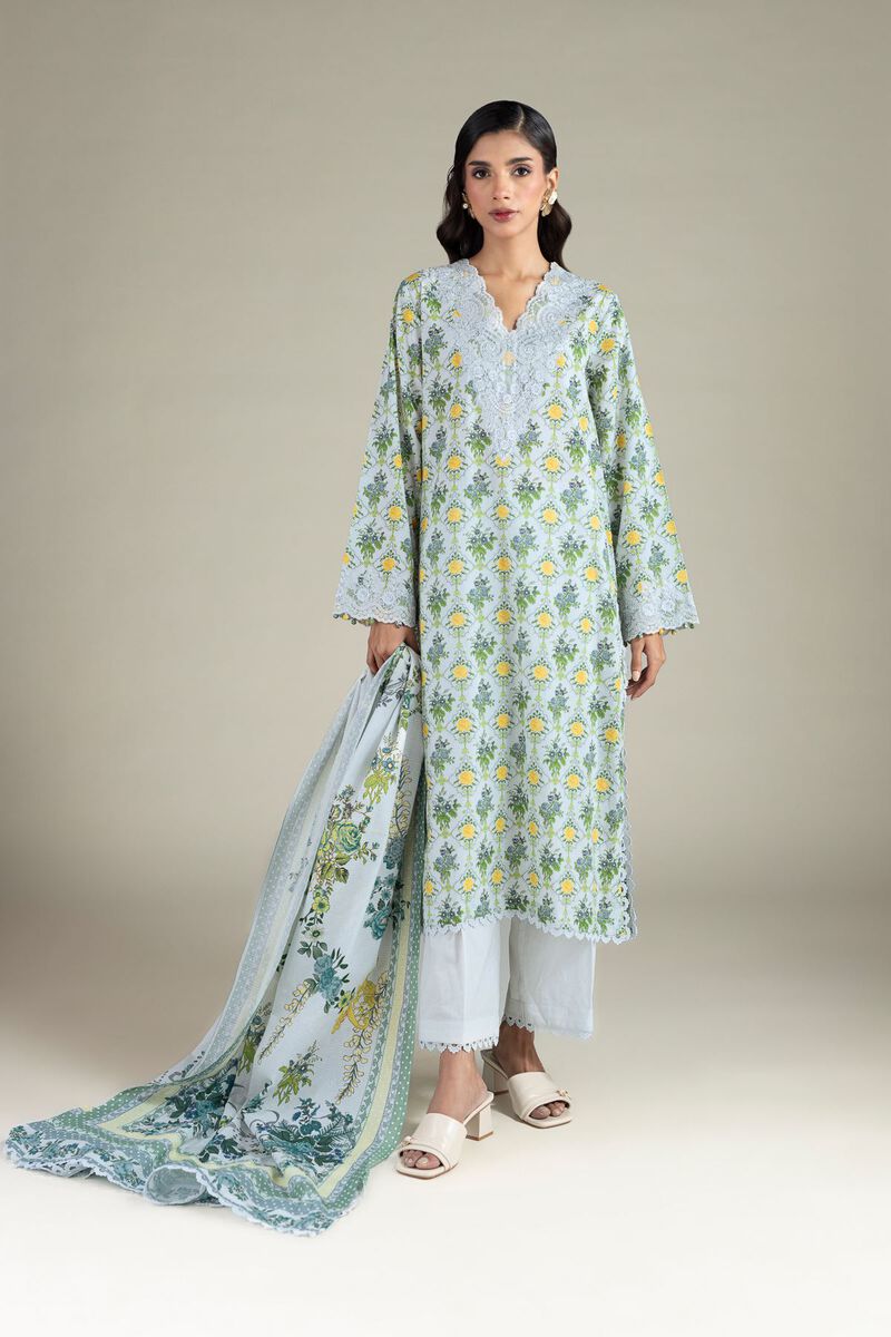 Embroidered | Cambric | Tailored 3 Piece | USD 70.00