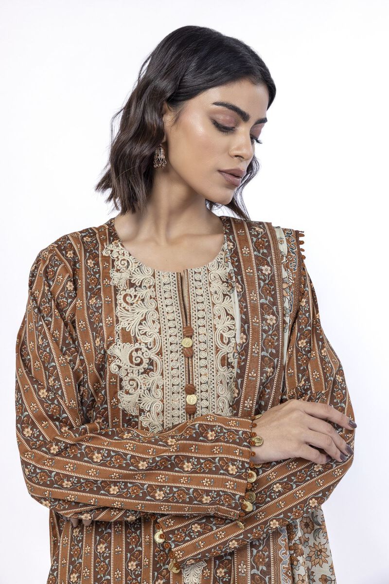 Embroidered | Lawn | Tailored 3 Piece | USD 27.50