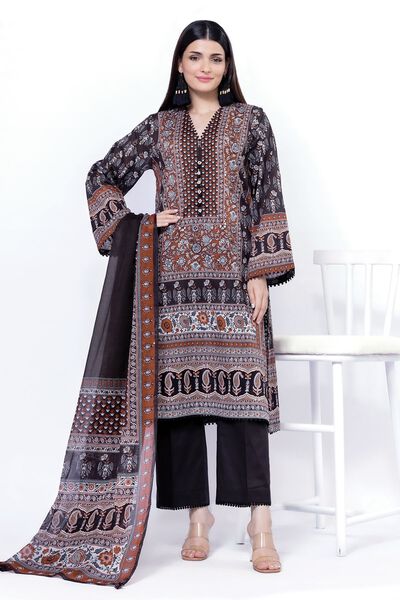 Printed | Lawn | Fabrics 3 Piece | USD 17.50