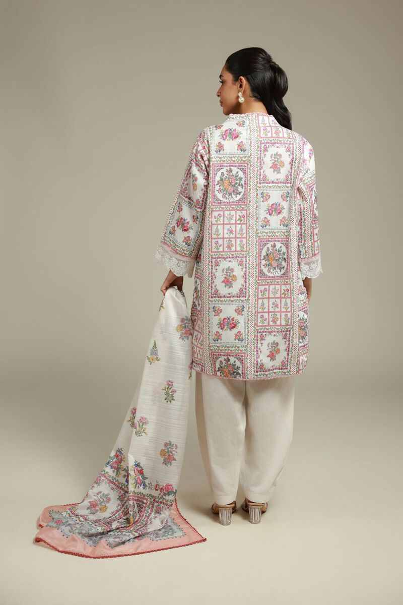 Printed | Jacquard | Tailored 3 Piece | USD 70.00