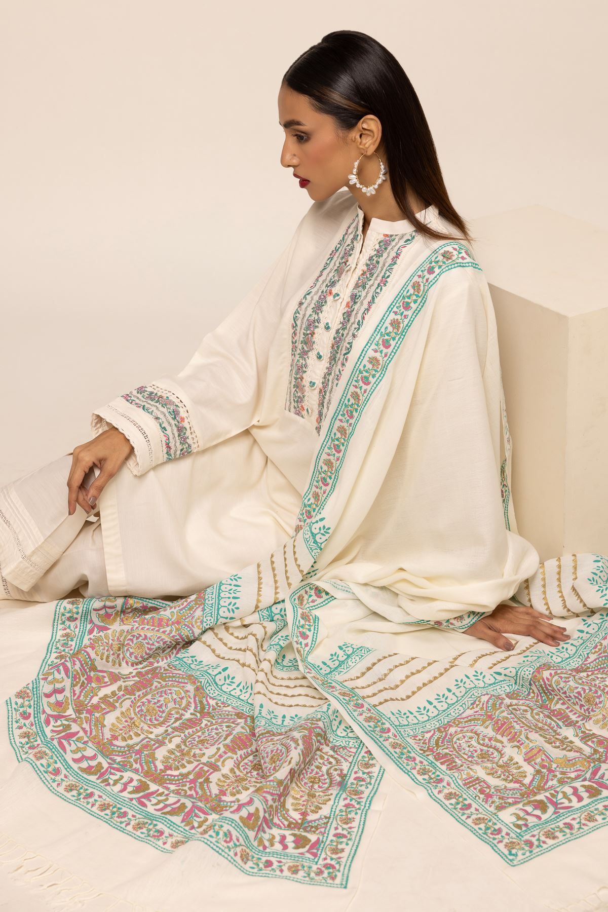 khaadi mens shawl