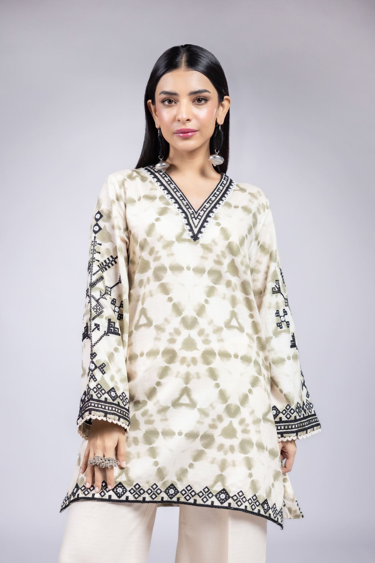 Buy Kurta | 0.0 N/A | 25-04E44-05TA-VG_MULTI | Khaadi United States
