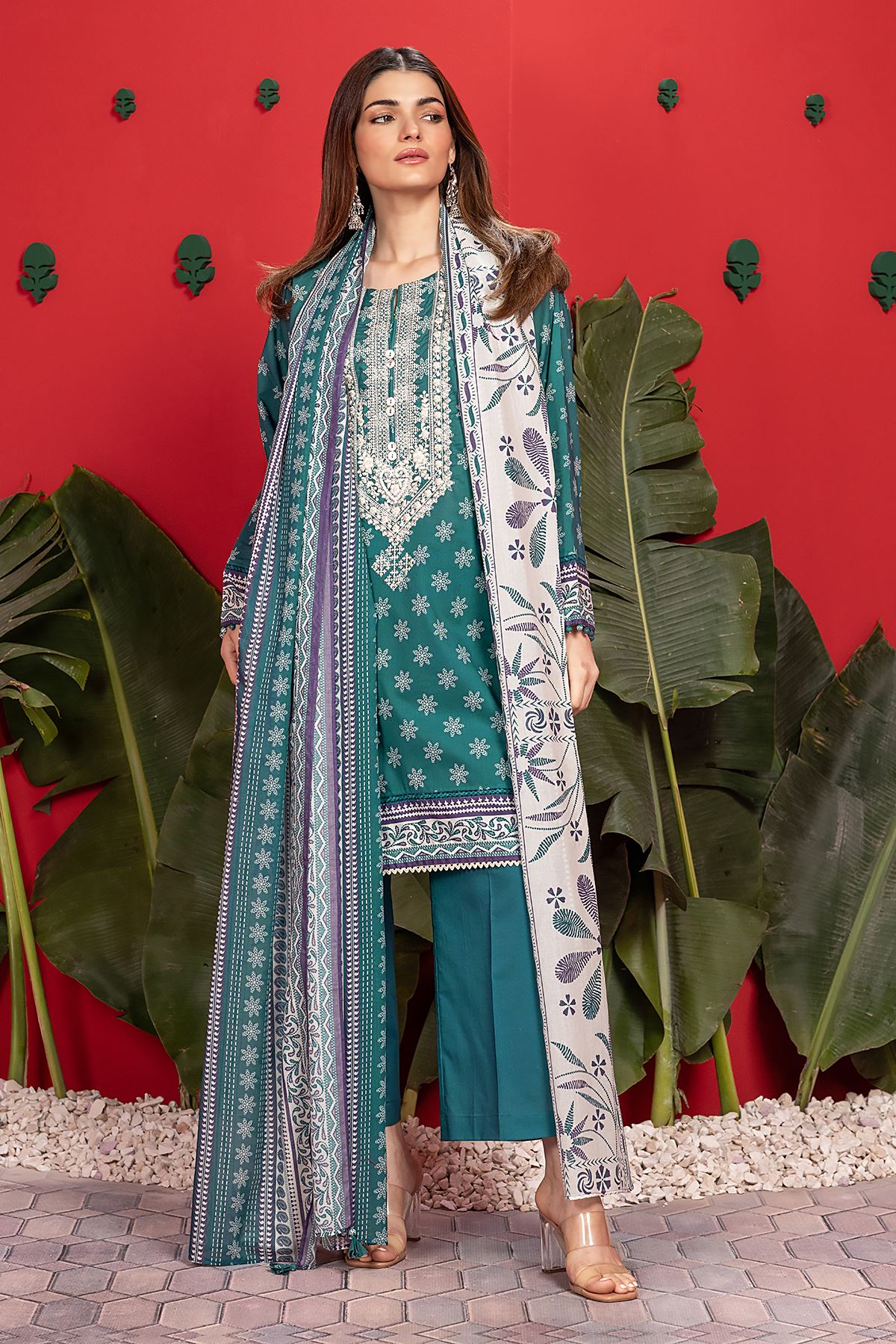 Buy Fabrics 3 Piece | 40.00 USD | 1001797475 | Khaadi United States