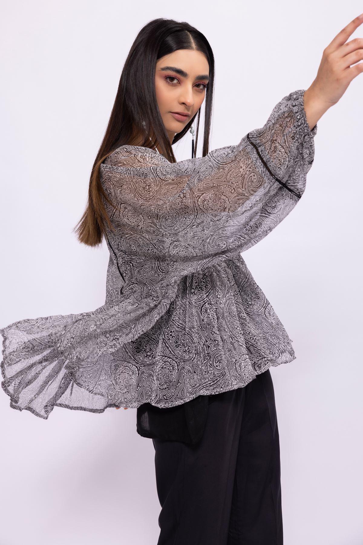 Buy Blouse | 10.20 USD | 1001762569 | Khaadi United States