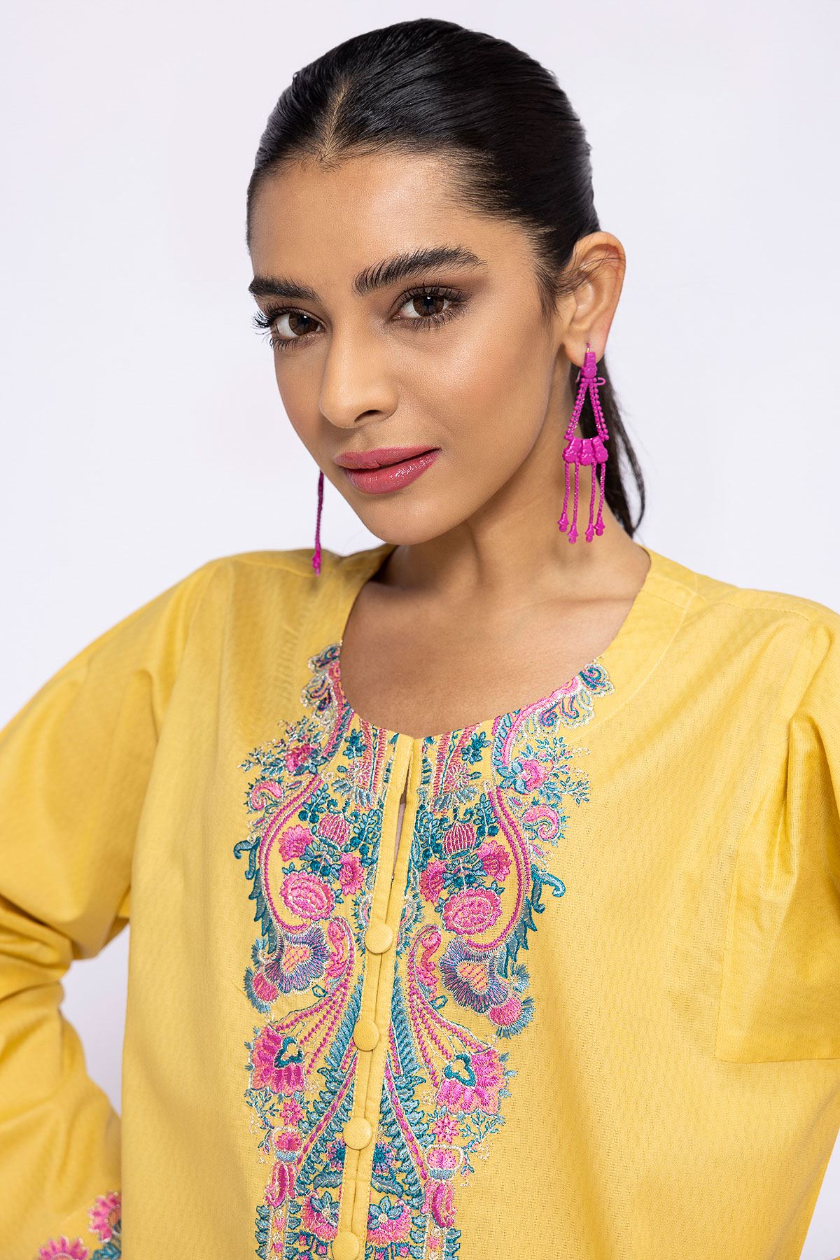 Buy Kurta Embroidered 0 0 N A 1001764023 Khaadi United States